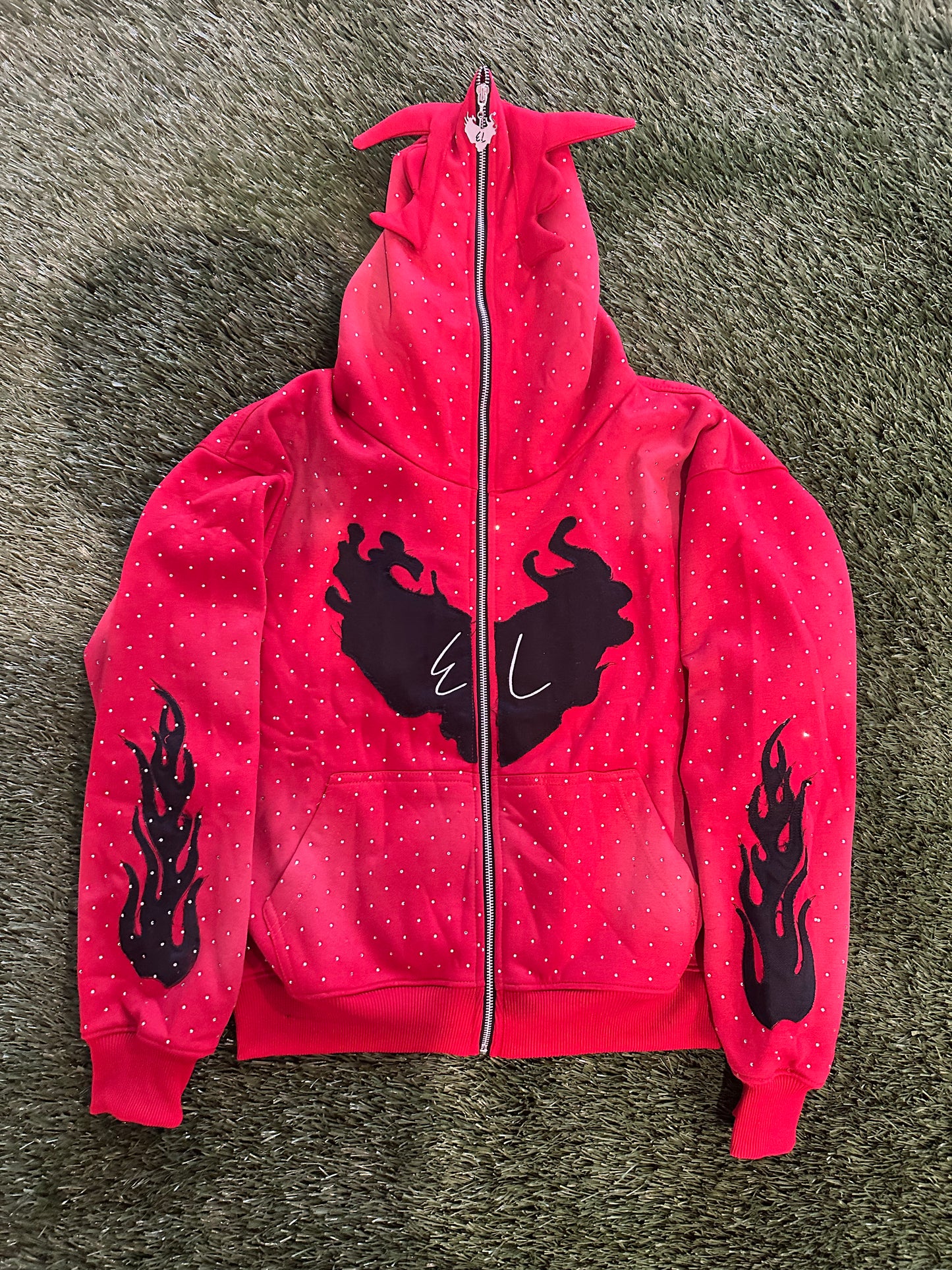 RED & BLACK FULLZIP