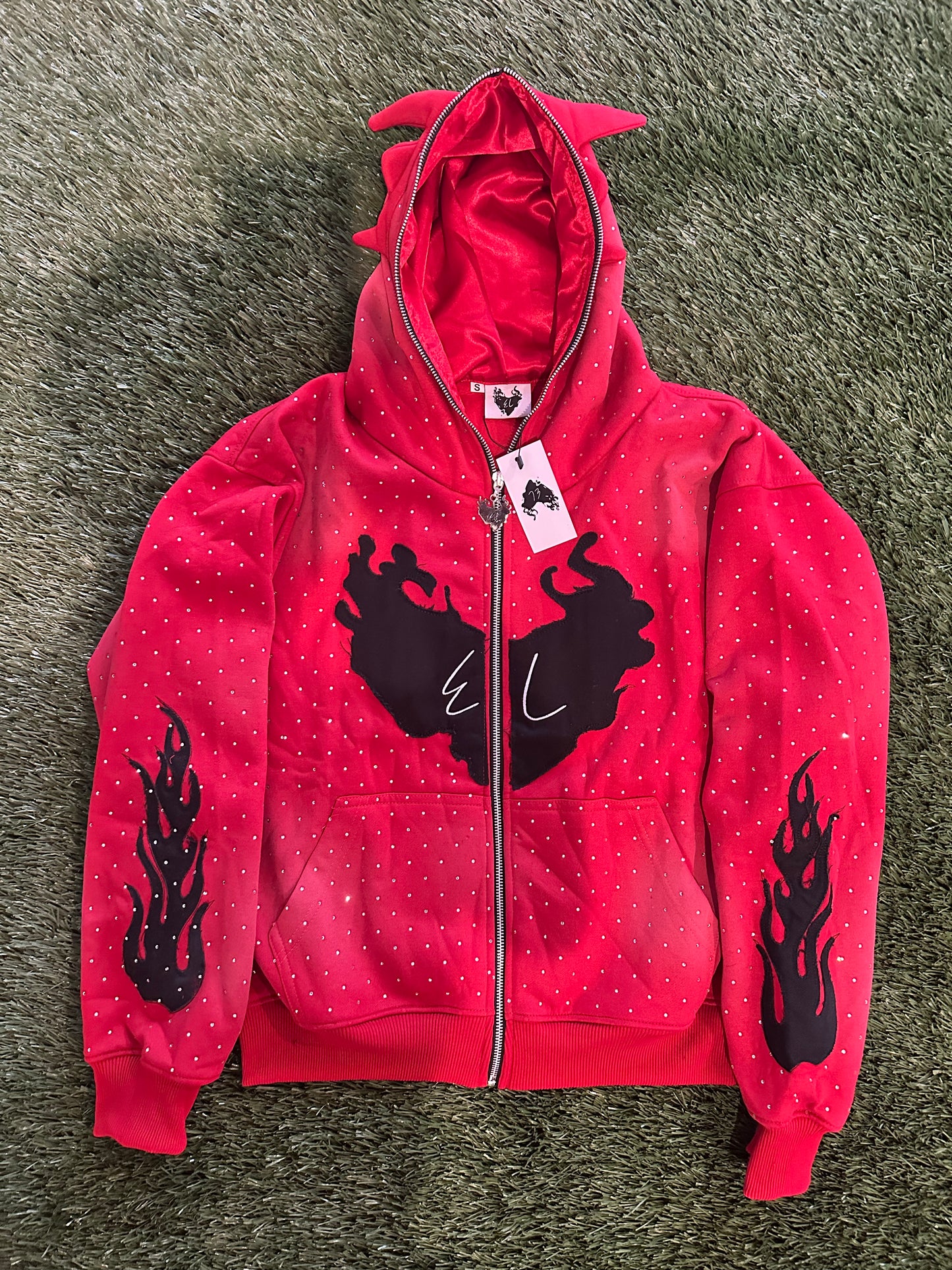RED & BLACK FULLZIP