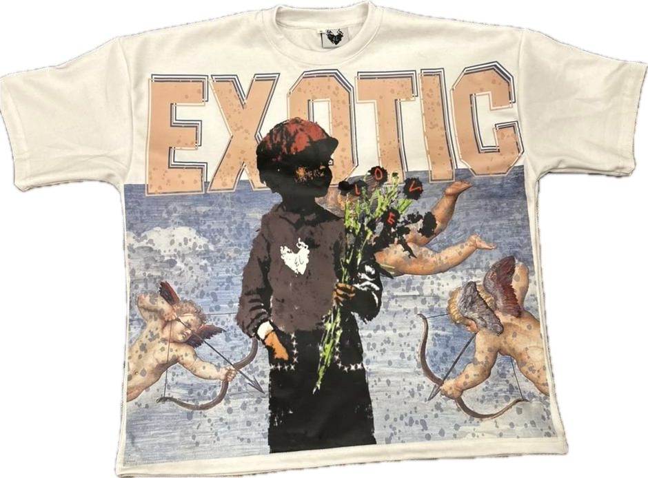 WHITE AMFOL BOXY TEE