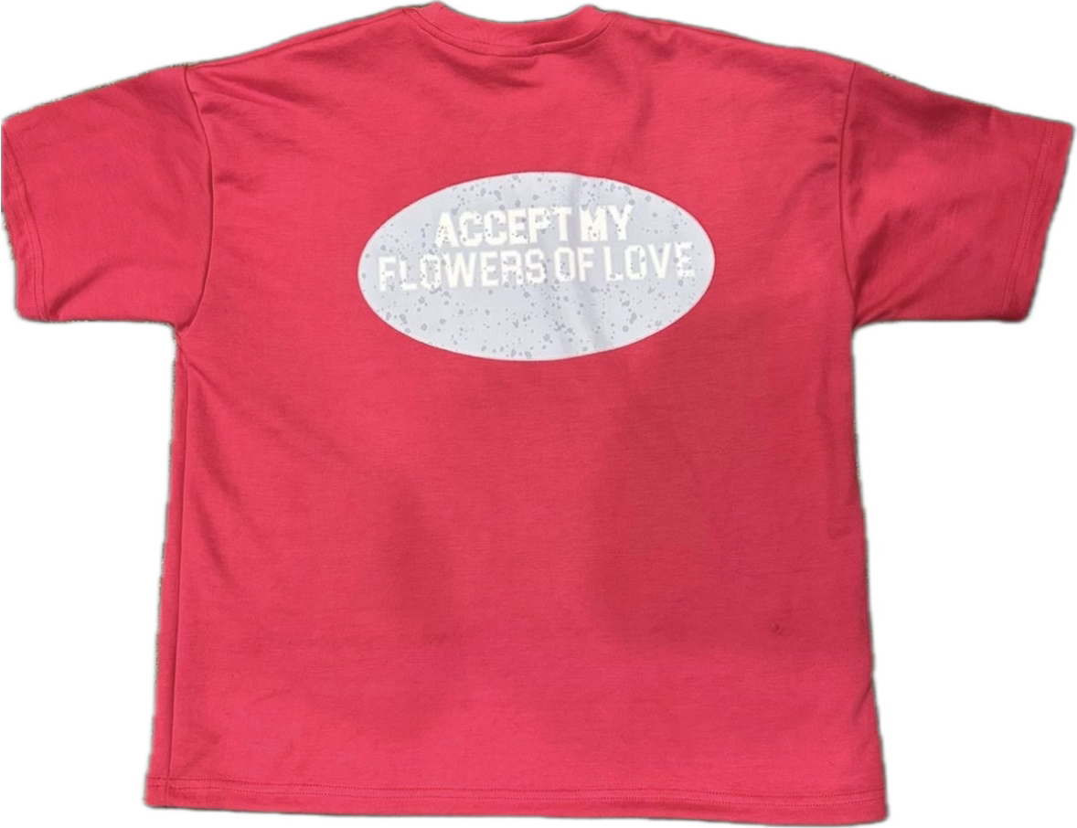 HOT PINK AMFOL BOXY TEE